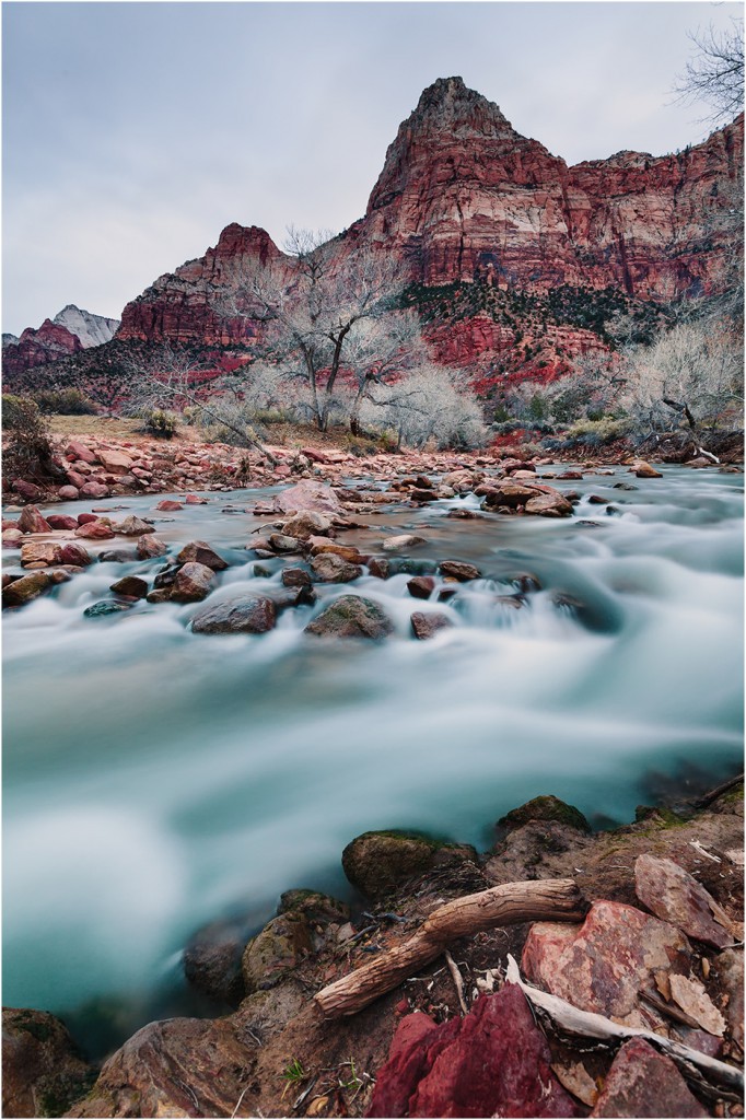 View Zion National Park Utah In December PNG